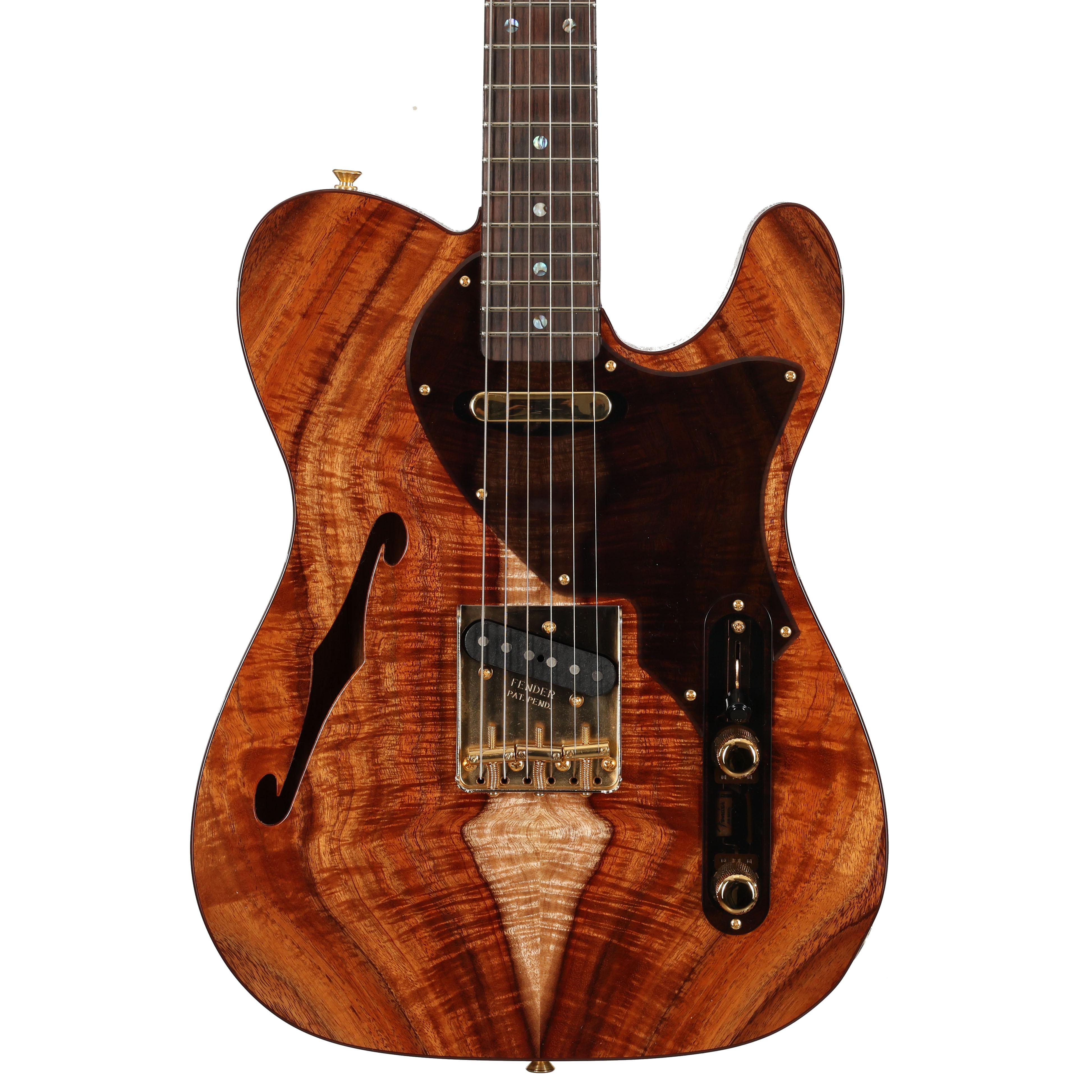 Fender Custom Shop Masterbuilt Austin MacNutt Koa Top Telecaster
